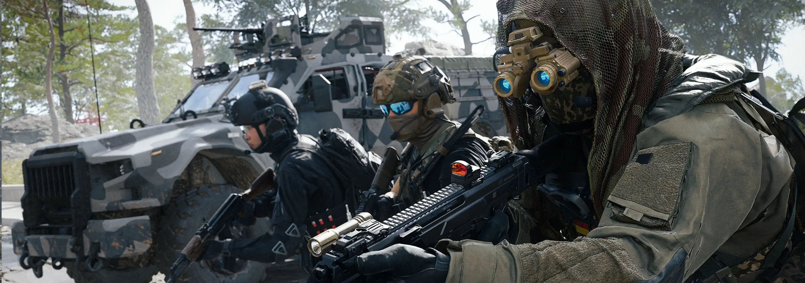 Official MW4 DMZ promotional scene in Hajin